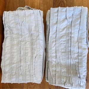 Pottery Barn Pillowcases Euro Sham Square 24 x 24 Inches